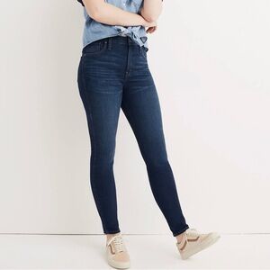 Madewell Dark Blue Women 10” High Rise Skinny Jeans